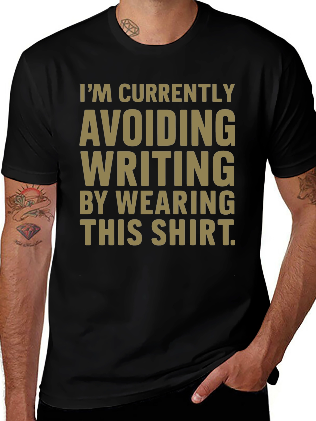 Avoiding Writing T-Shirt