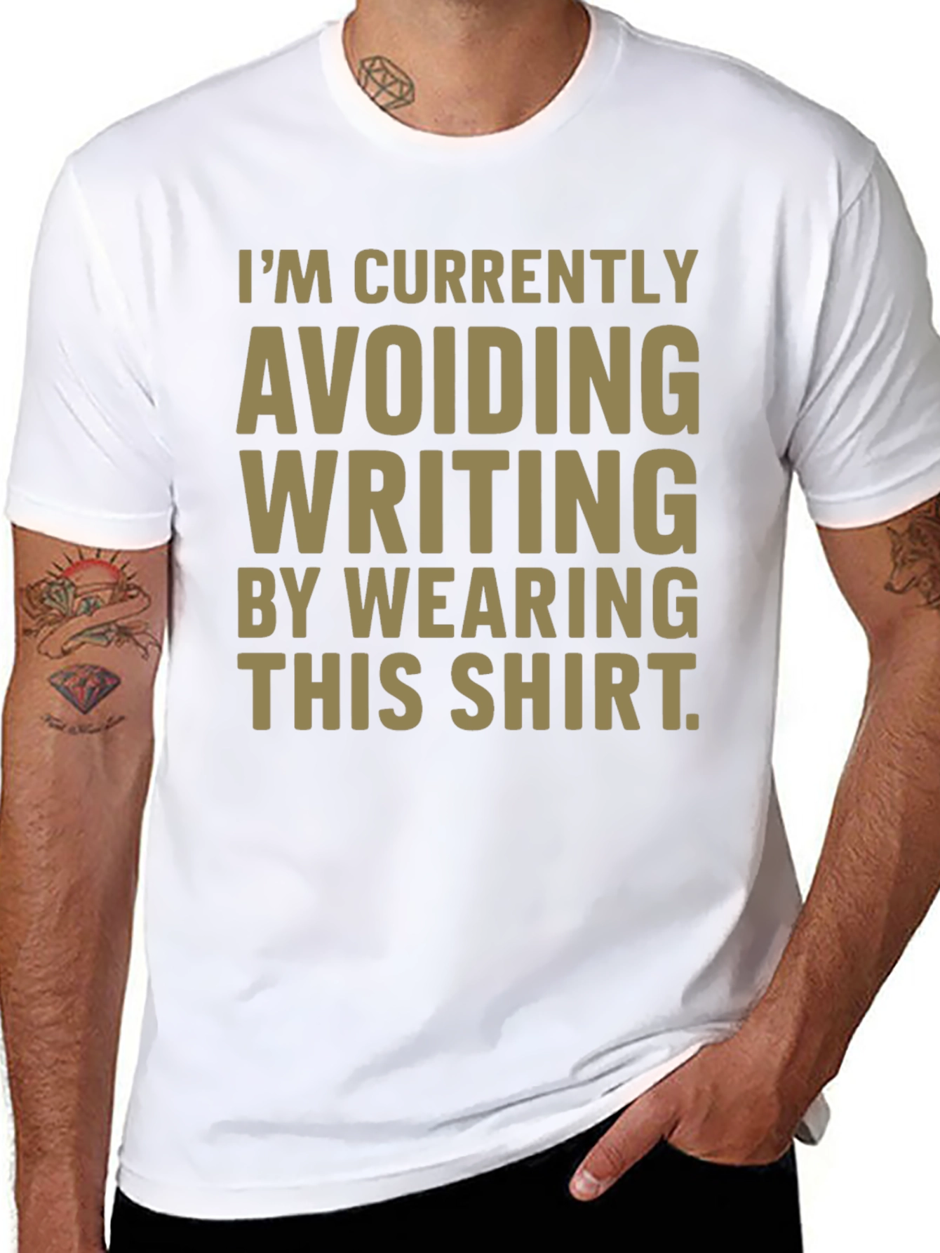 Avoiding Writing T-Shirt