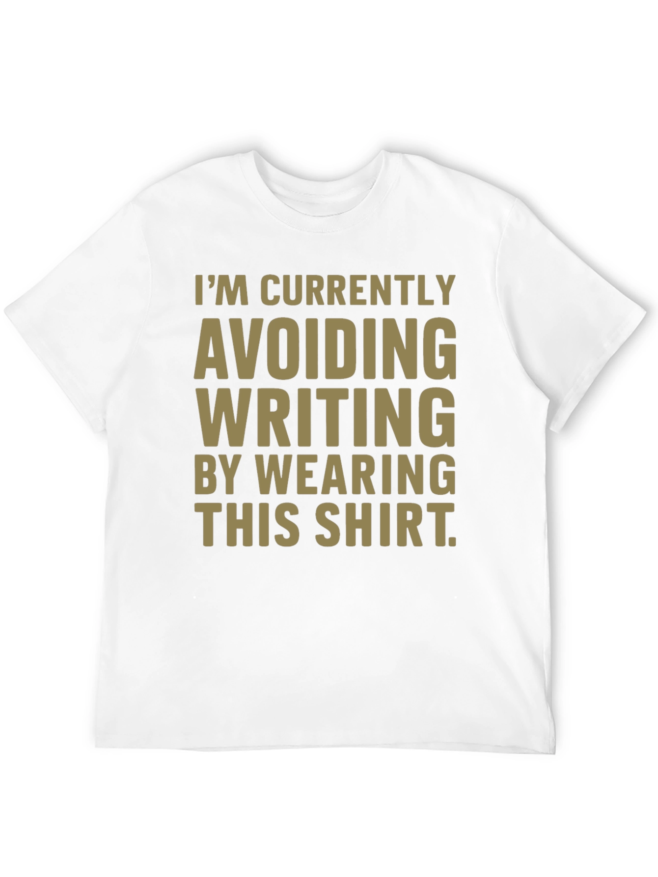 Avoiding Writing T-Shirt