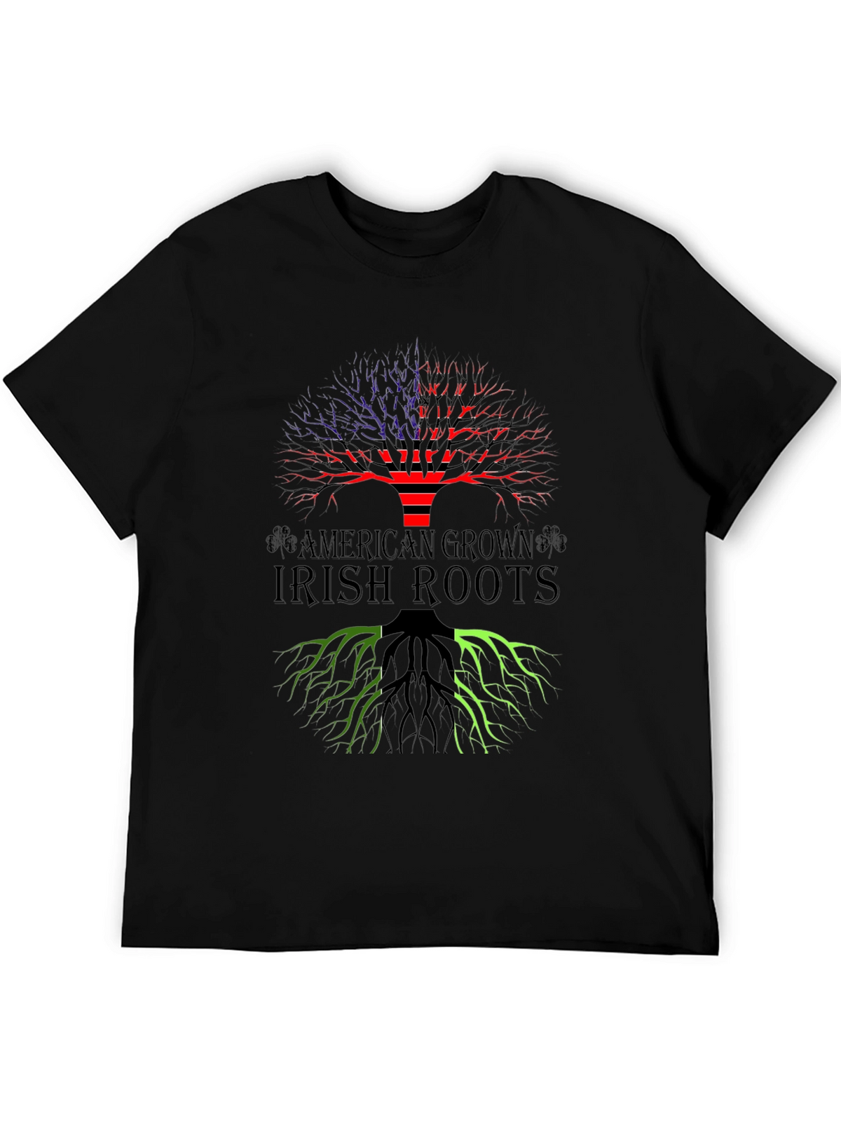 American Grown Irish Roots T-Shirt