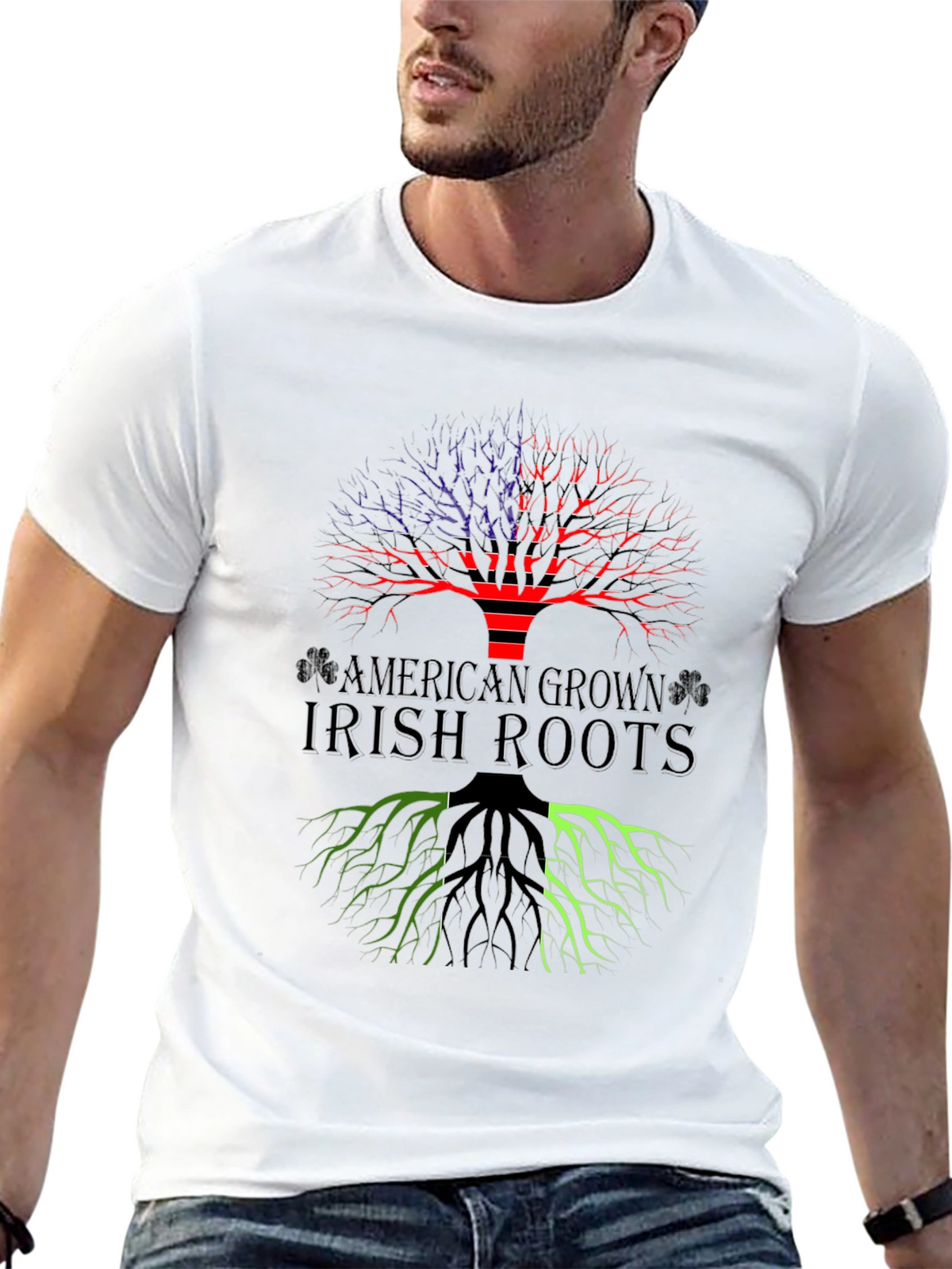 American Grown Irish Roots T-Shirt
