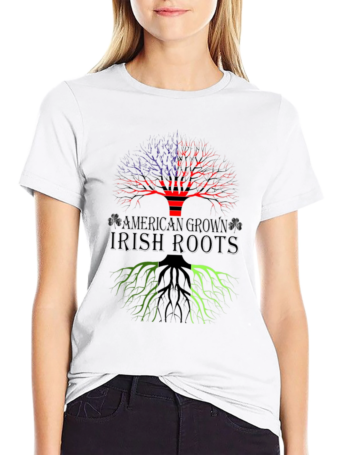 American Grown Irish Roots T-Shirt