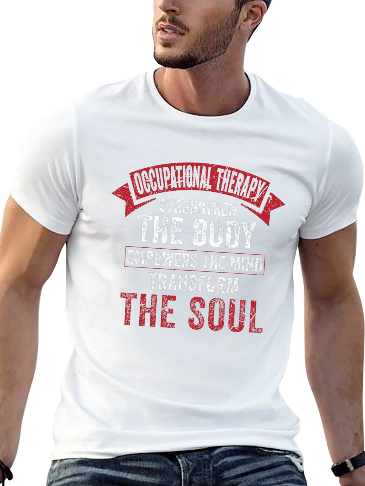 Occupational Therapy Body Mind Soul Black T-Shirt