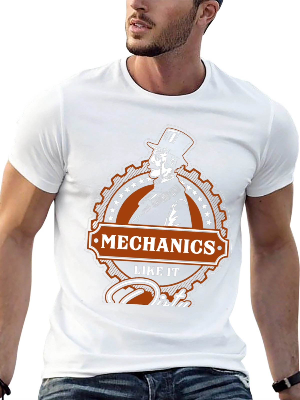 Mechanics Like It Dirty T-Shirt - Premium Quality