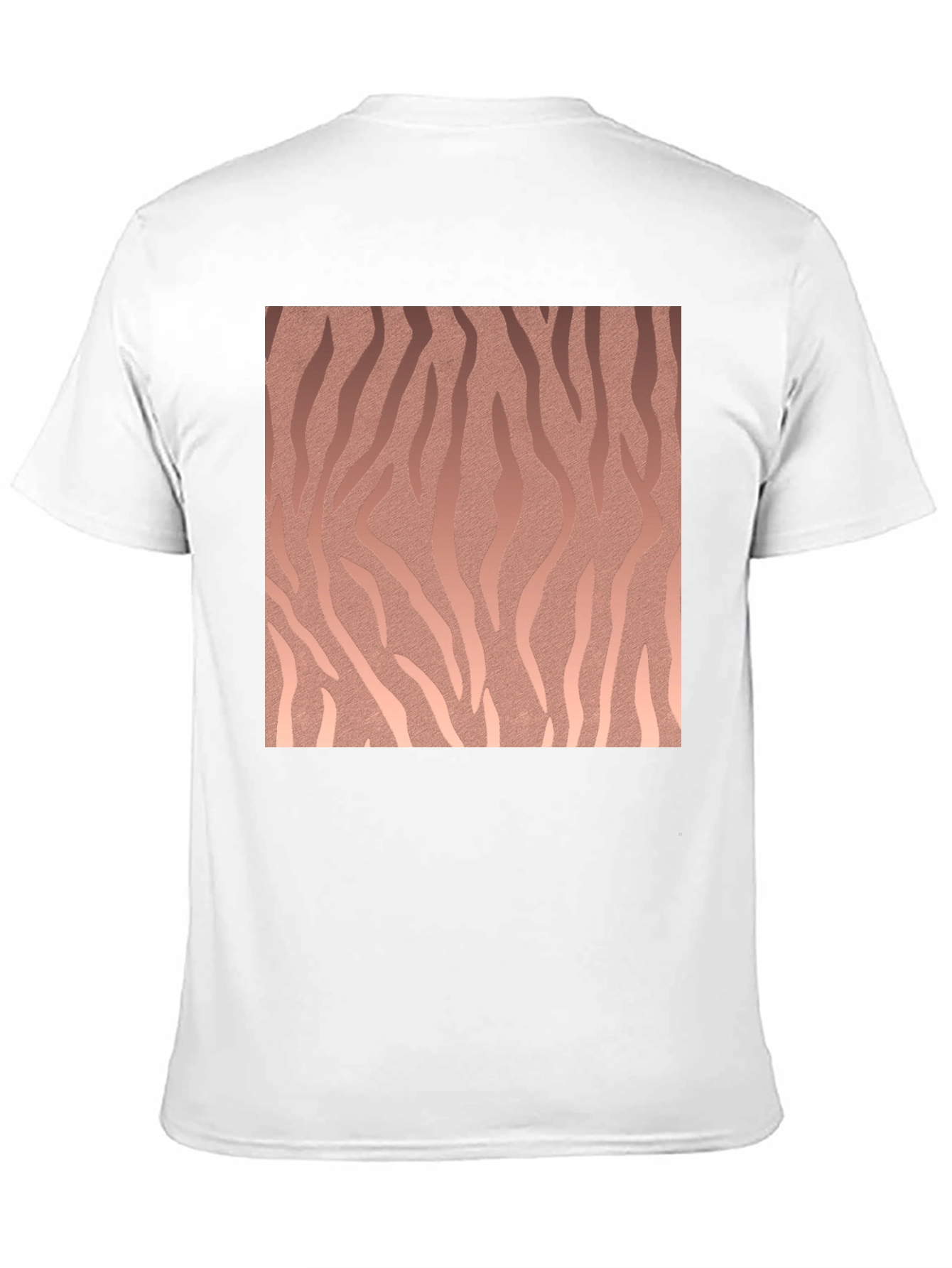 Abstract Pattern Black T-Shirt
