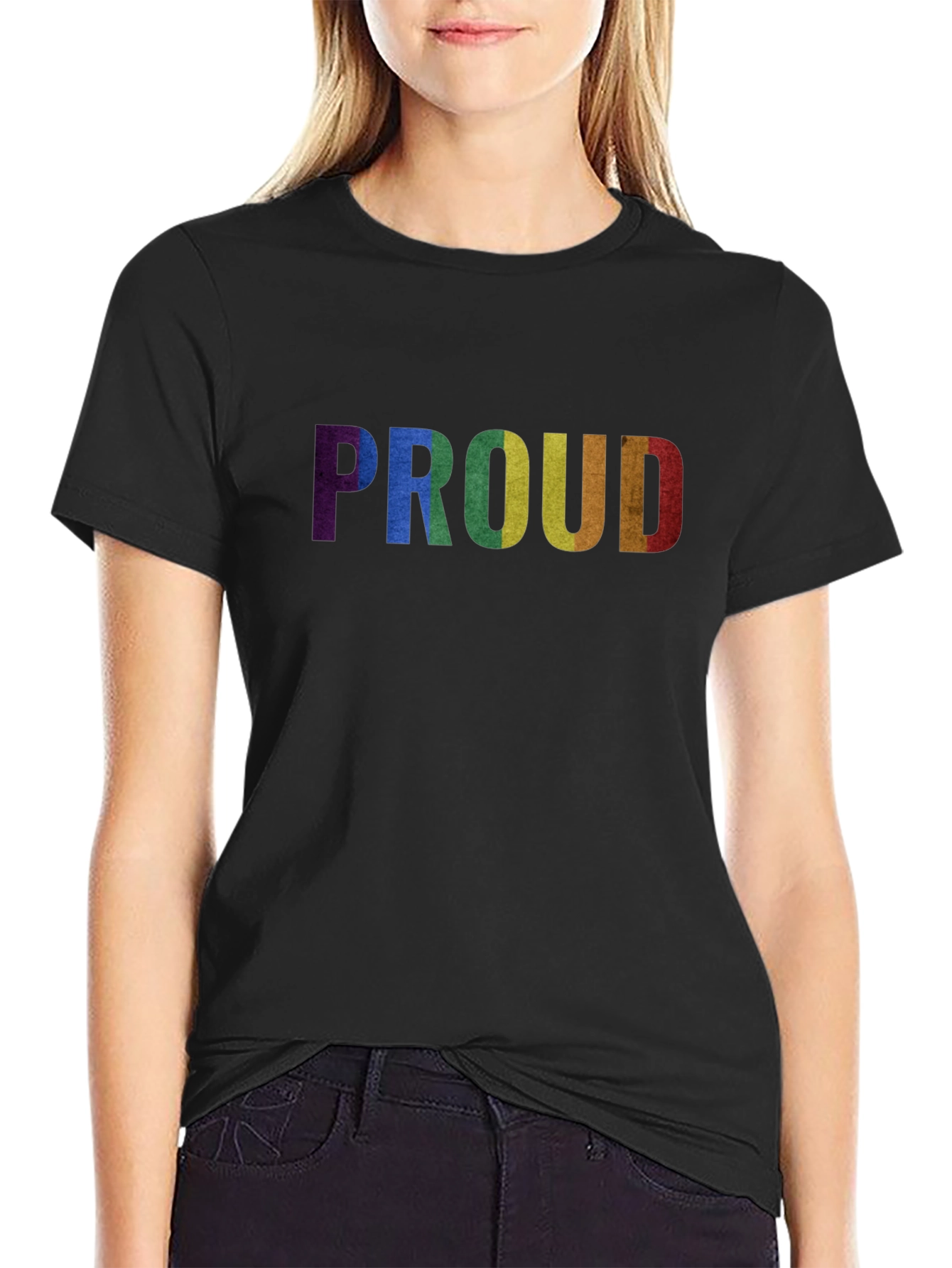 Rainbow Proud T-Shirt - LGBTQ+ Pride Apparel
