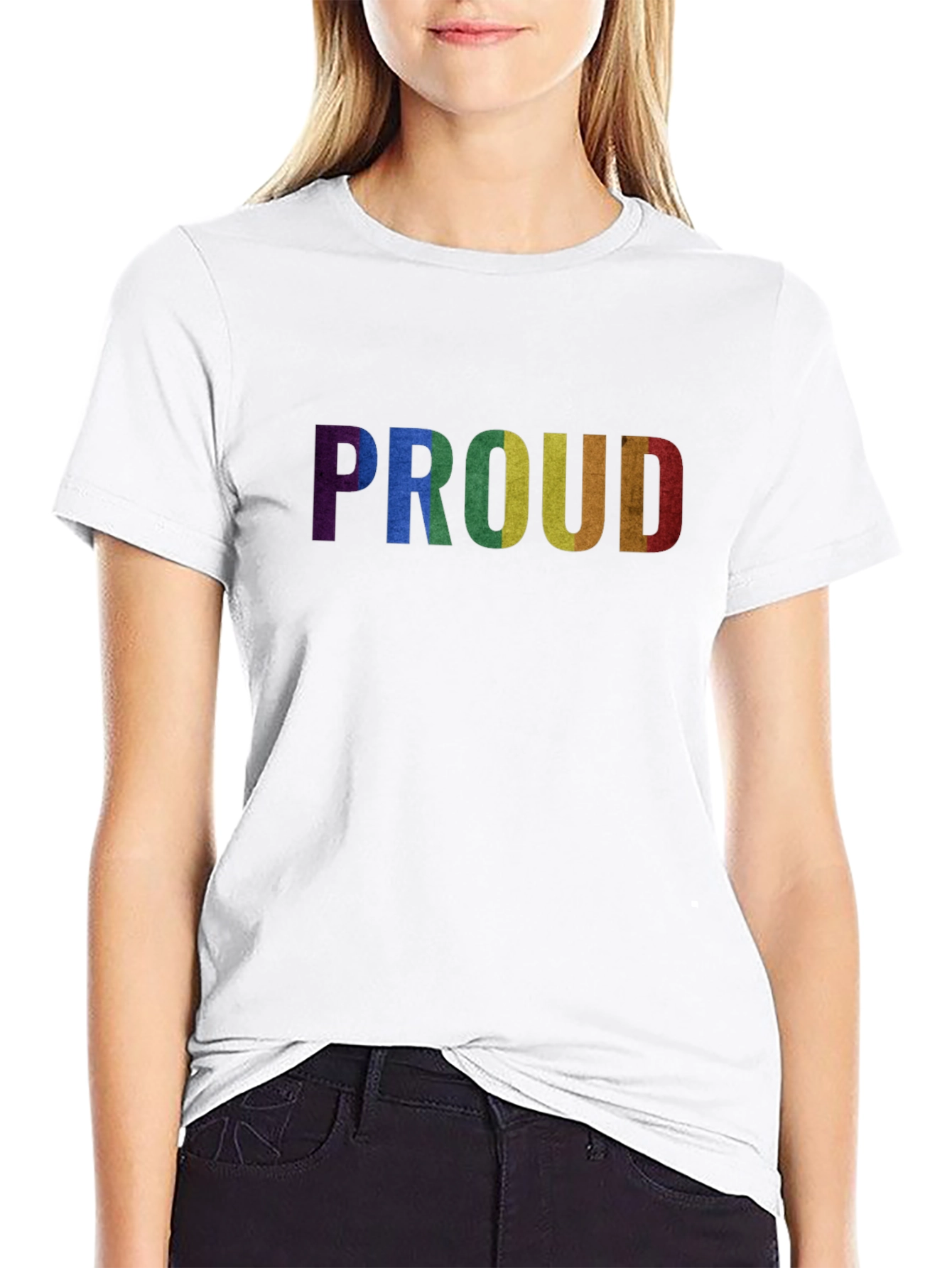 Rainbow Proud T-Shirt - LGBTQ+ Pride Apparel