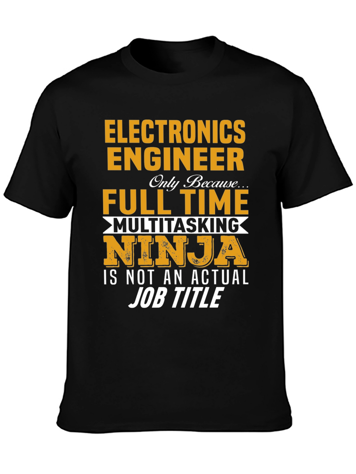 Electronics Engineer Ninja T-Shirt