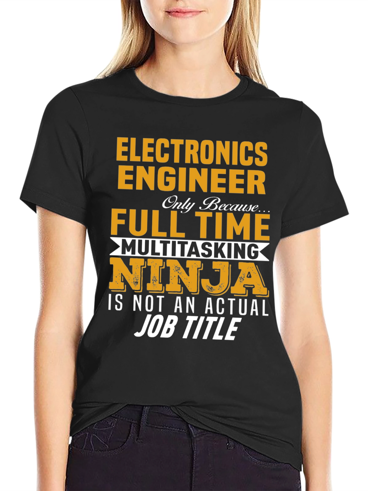 Electronics Engineer Ninja T-Shirt