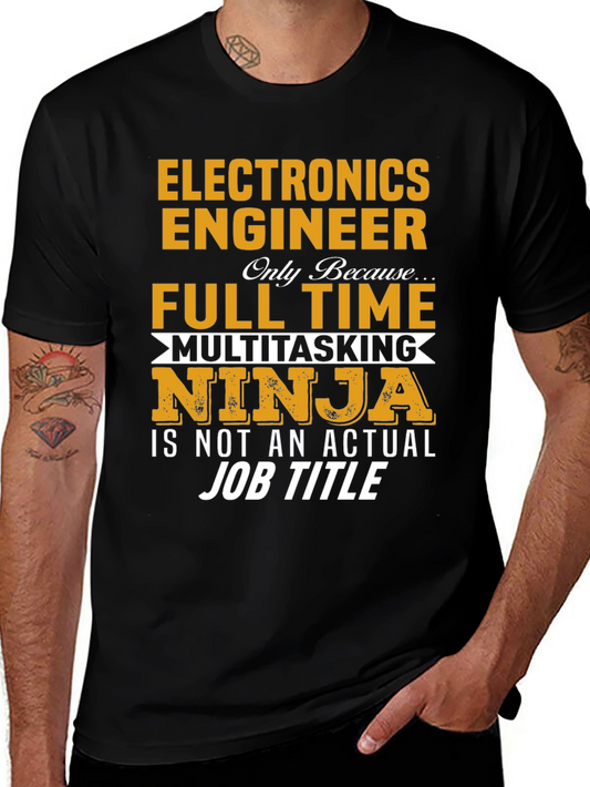 Electronics Engineer Ninja T-Shirt