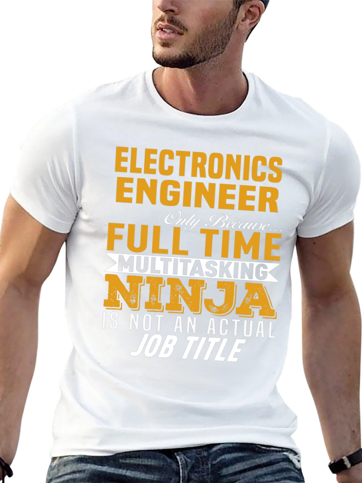 Electronics Engineer Ninja T-Shirt