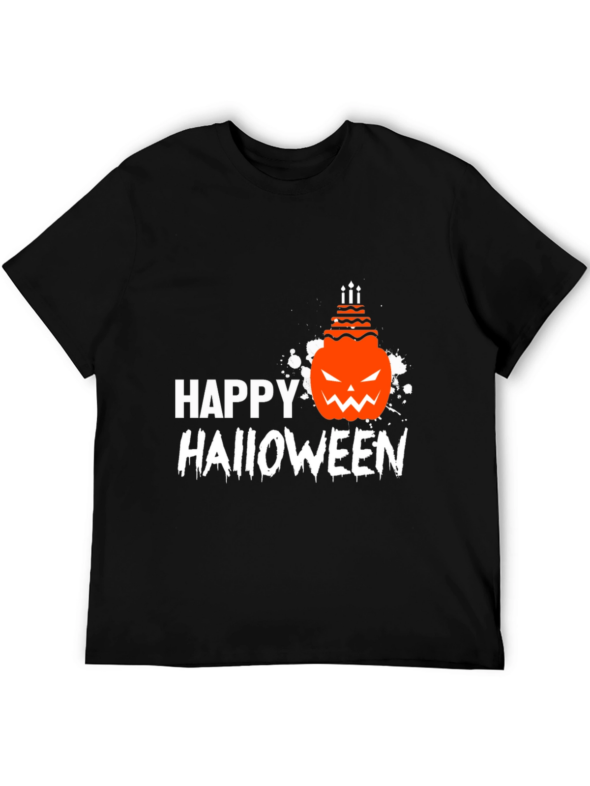 Happy Halloween Pumpkin Cake T-Shirt