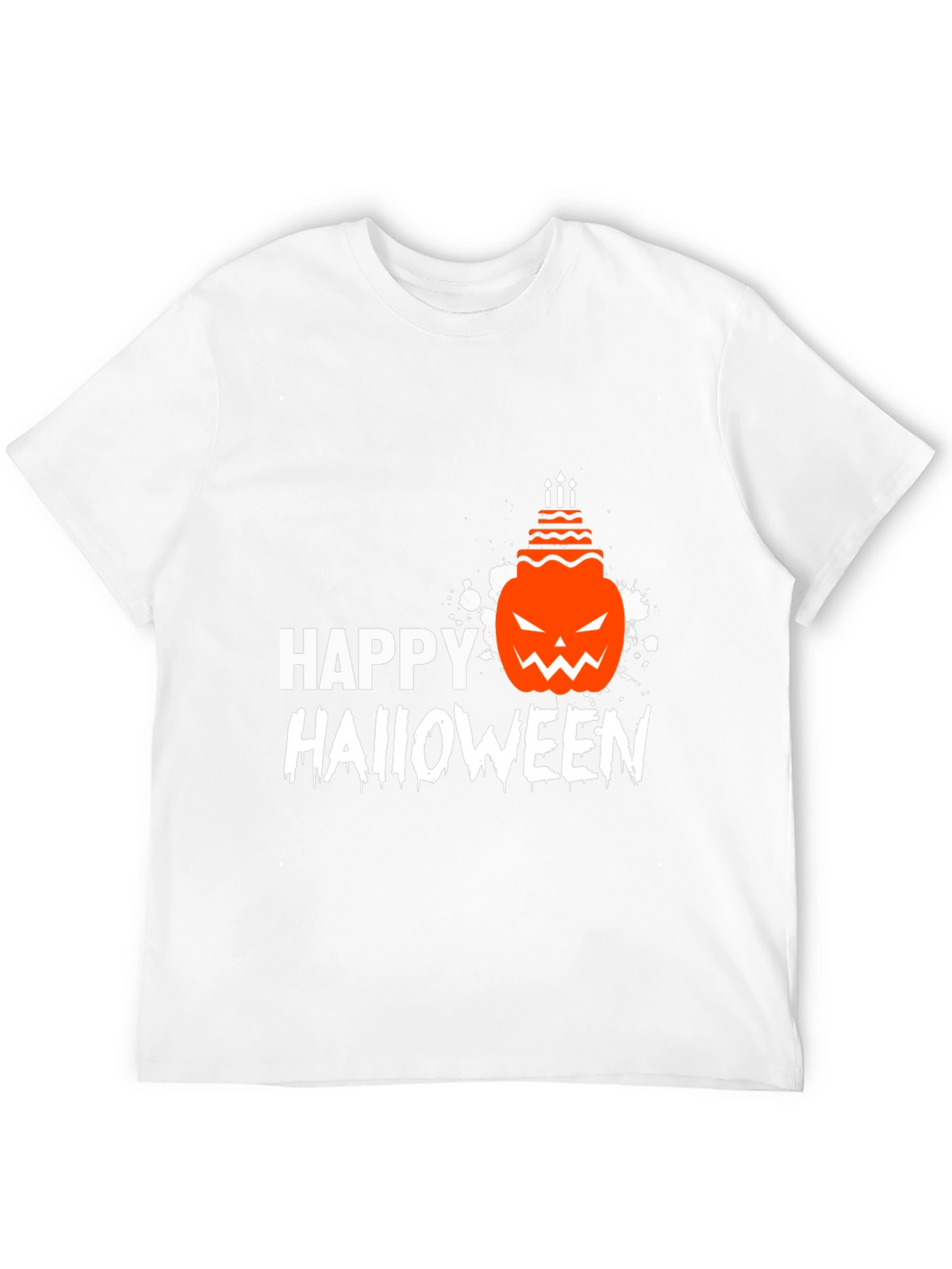 Happy Halloween Pumpkin Cake T-Shirt