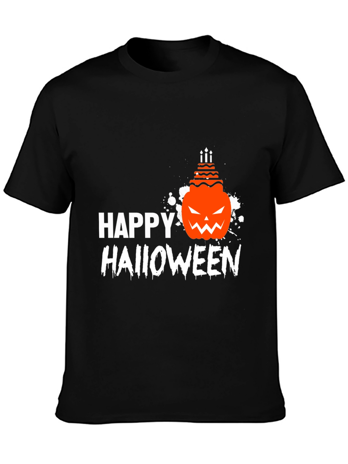 Happy Halloween Pumpkin Cake T-Shirt
