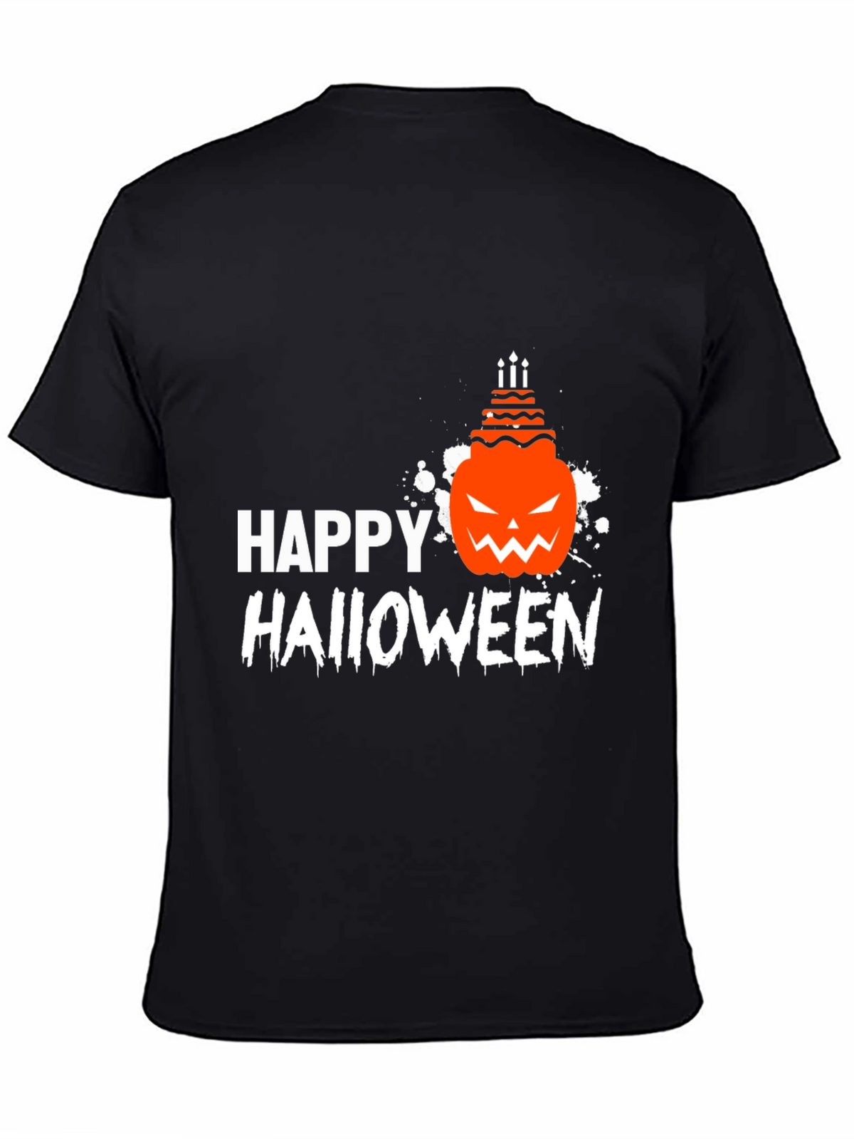Happy Halloween Pumpkin Cake T-Shirt