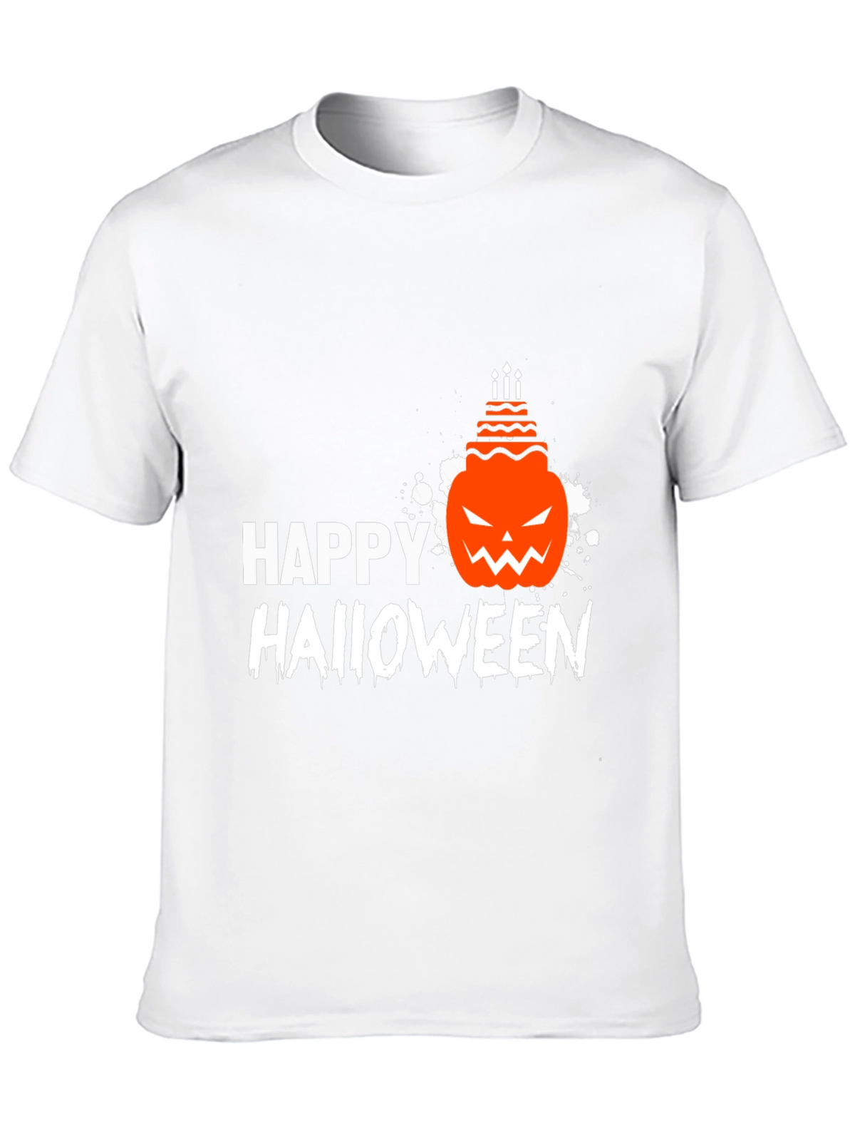 Happy Halloween Pumpkin Cake T-Shirt