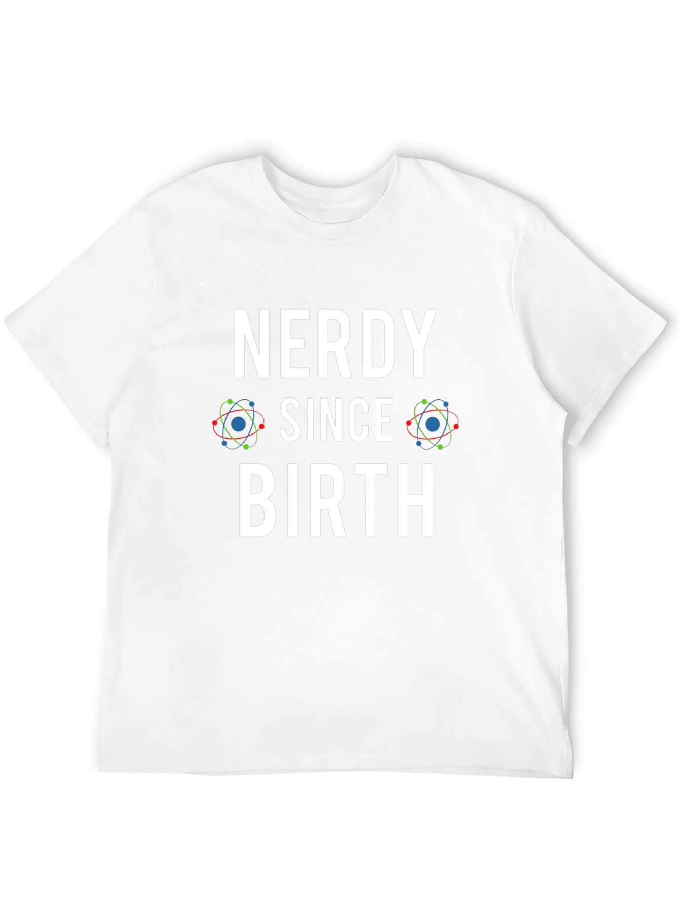 Nerdy Since Birth Black T-Shirt - Geek Chic