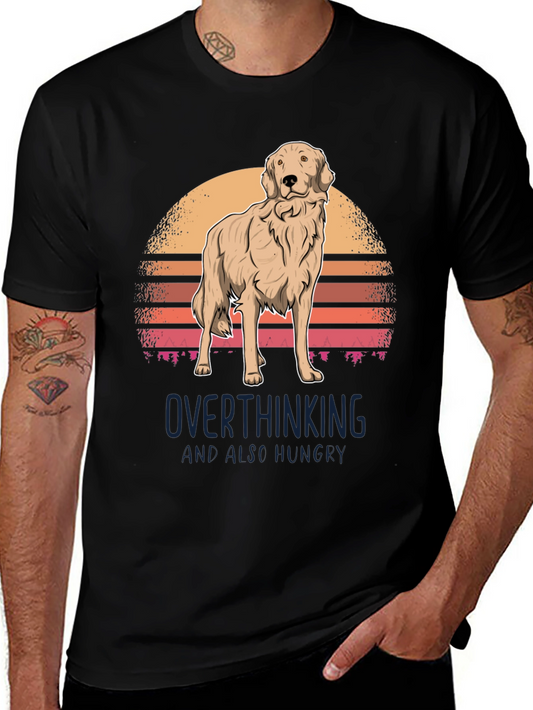 Overthinking Golden Retriever T-Shirt