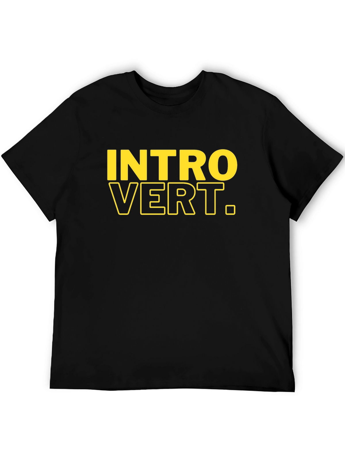 Introvert Graphic Tee - Bold Statement T-Shirt