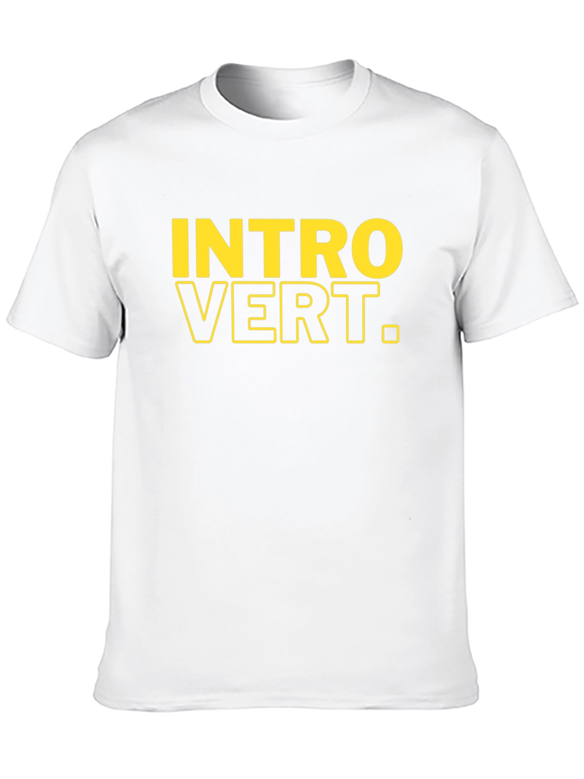 Introvert Graphic Tee - Bold Statement T-Shirt