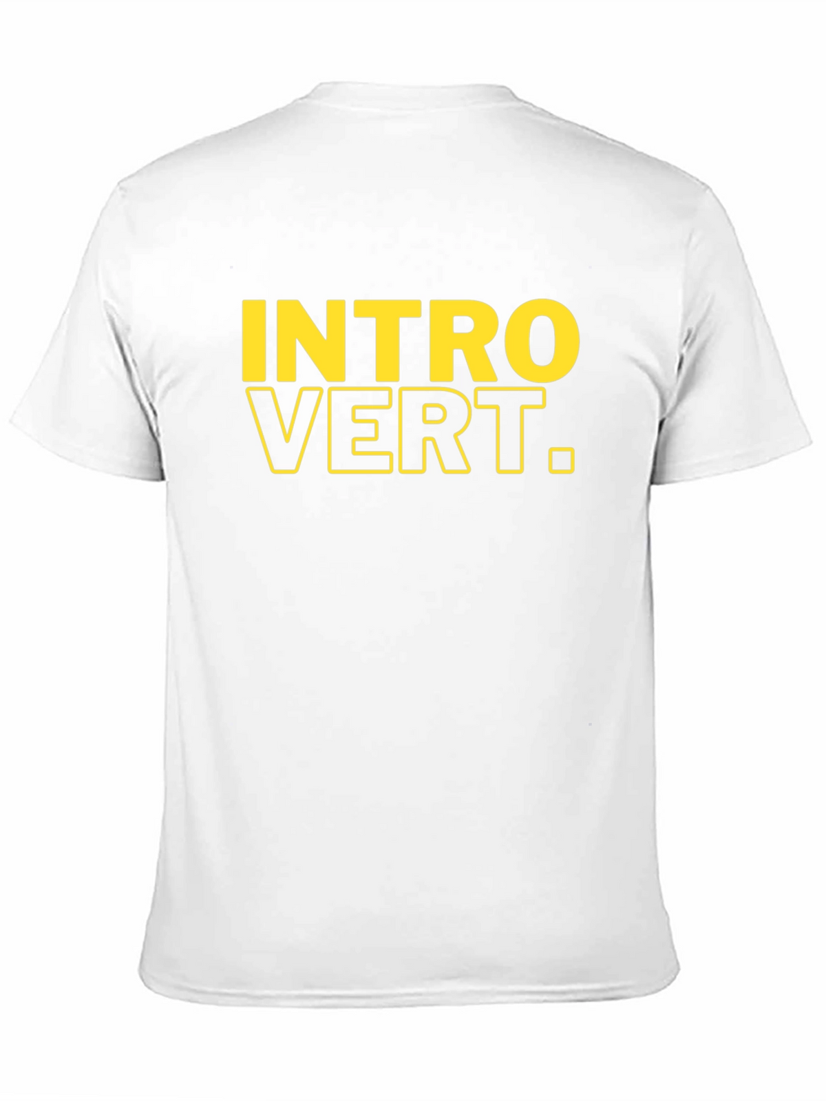 Introvert Graphic Tee - Bold Statement T-Shirt