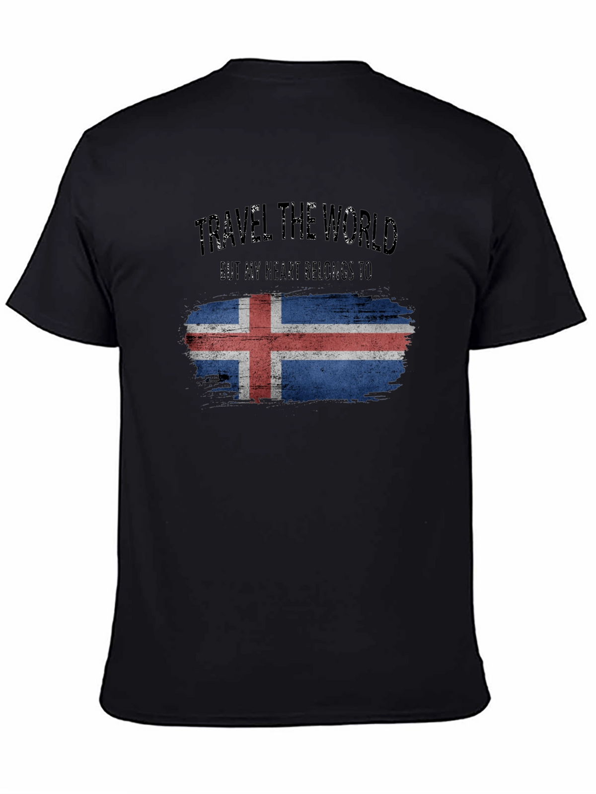 Iceland Flag Travel T-Shirt