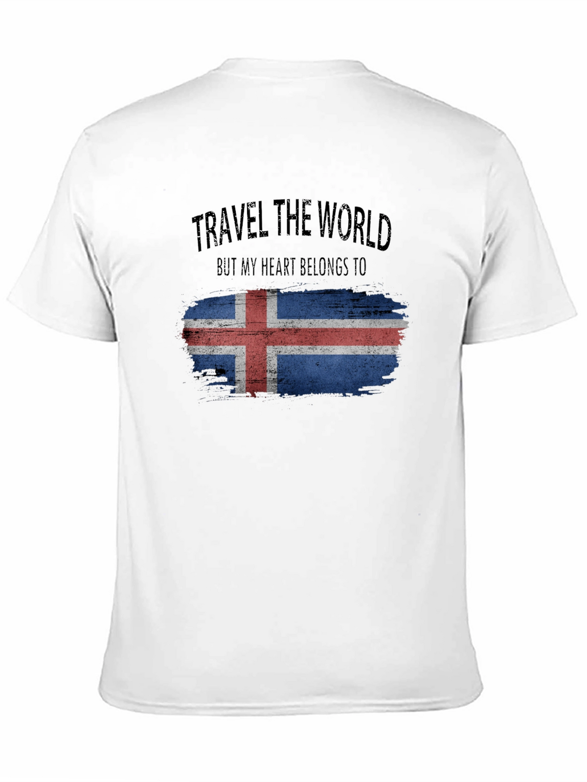 Iceland Flag Travel T-Shirt