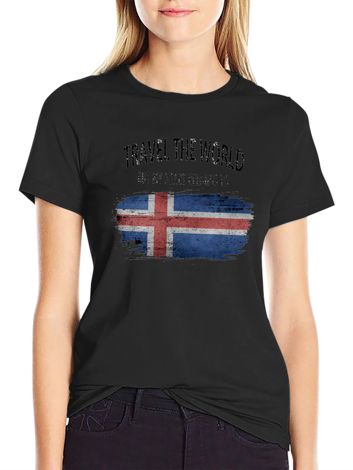 Iceland Flag Travel T-Shirt