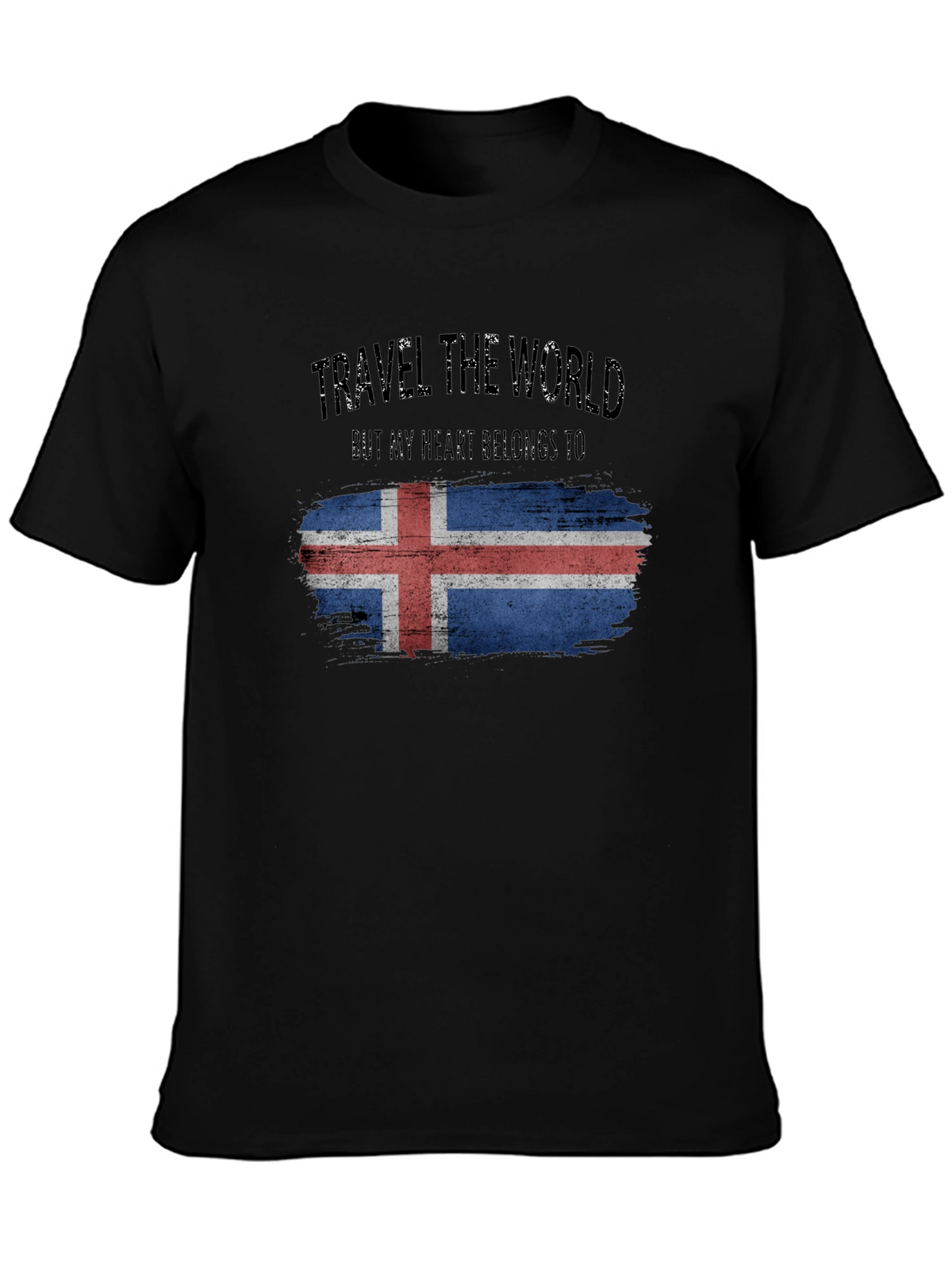 Iceland Flag Travel T-Shirt