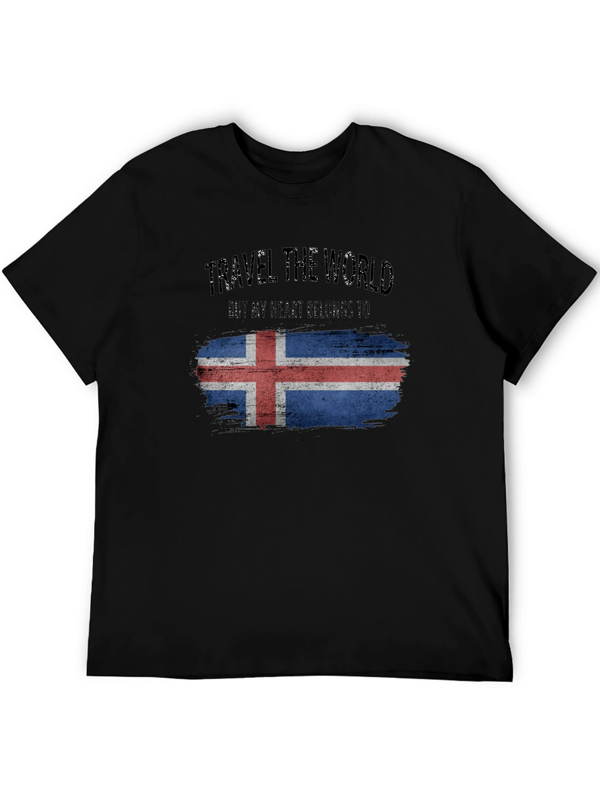 Iceland Flag Travel T-Shirt