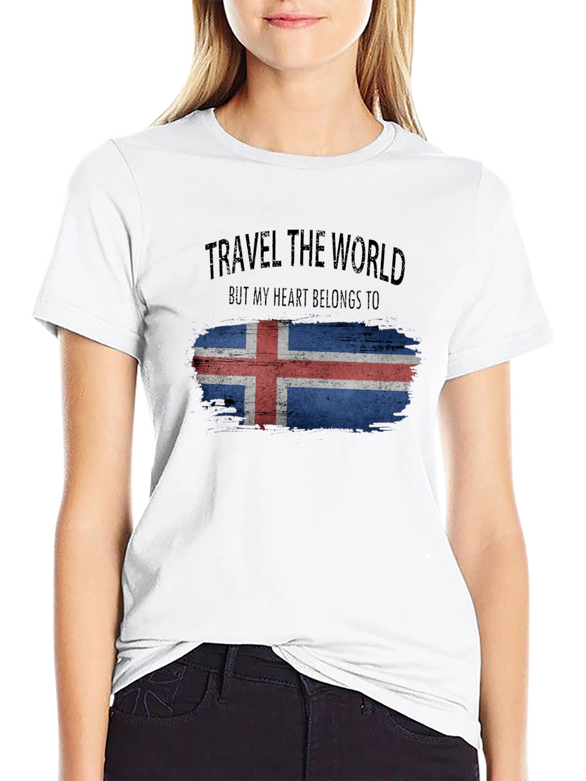 Iceland Flag Travel T-Shirt