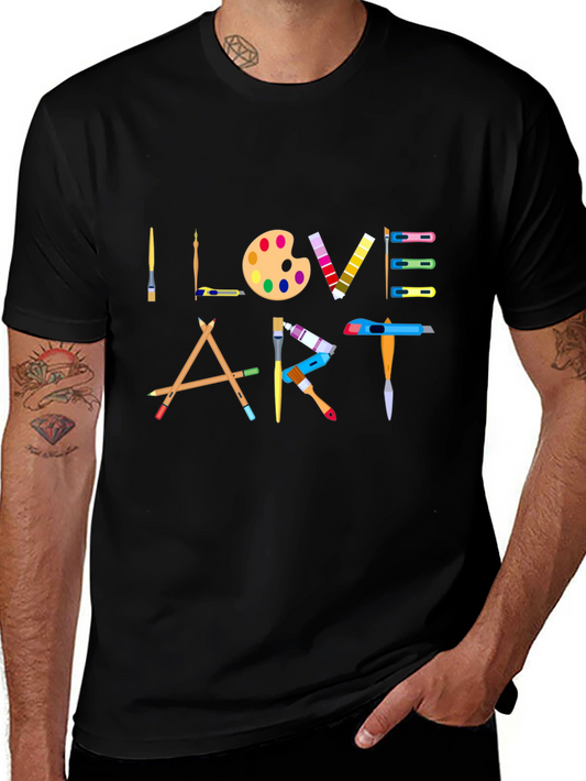 I Love Art T-Shirt