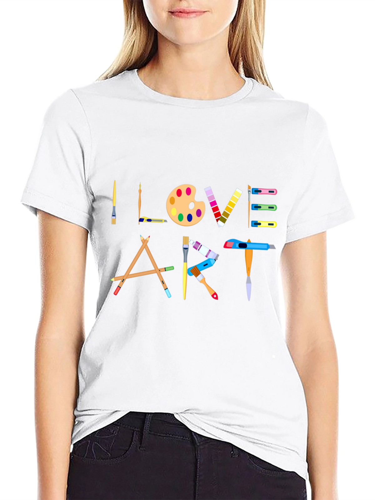 I Love Art T-Shirt