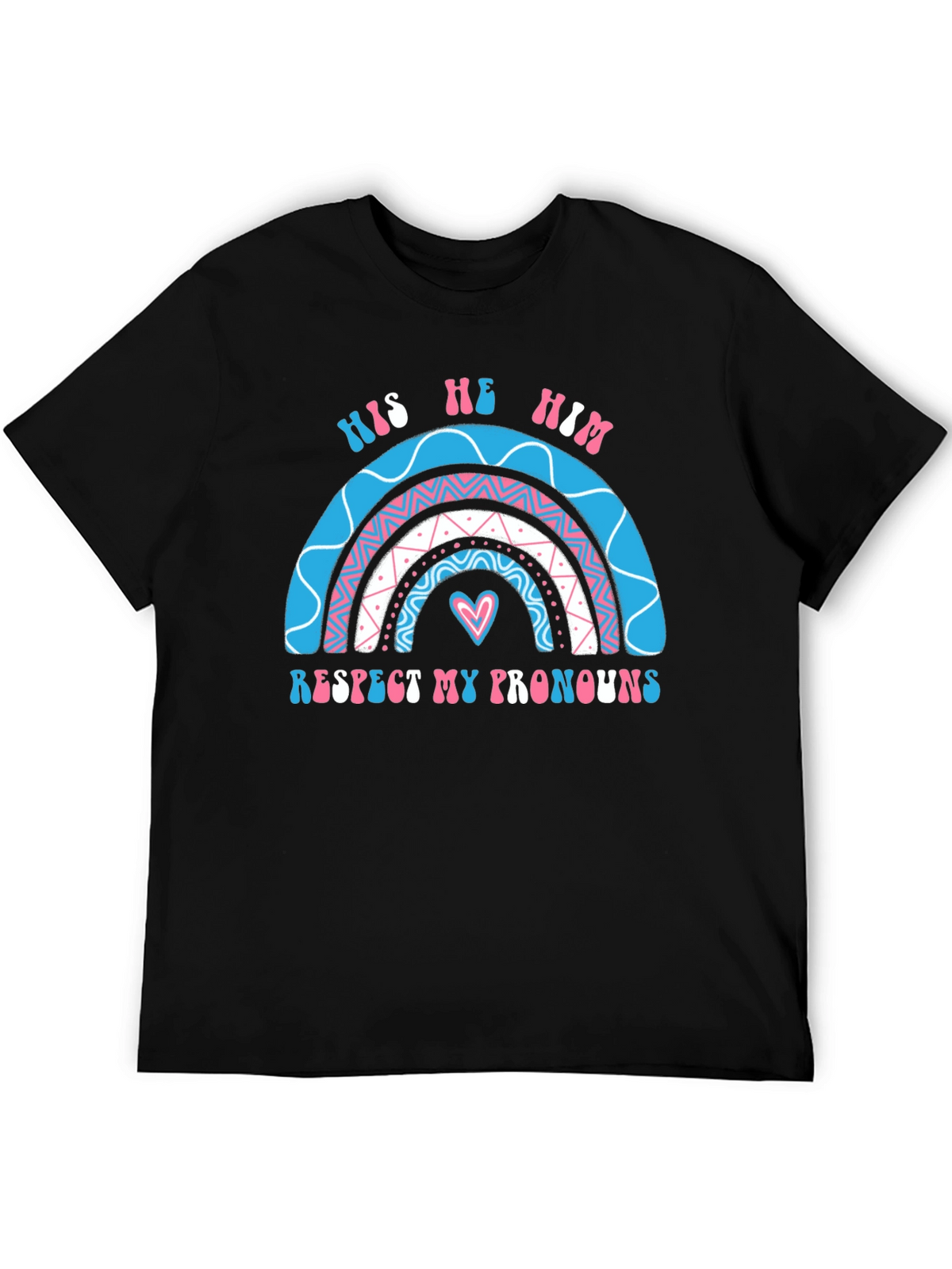 Respect My Pronouns T-Shirt - LGBTQ+ Pride