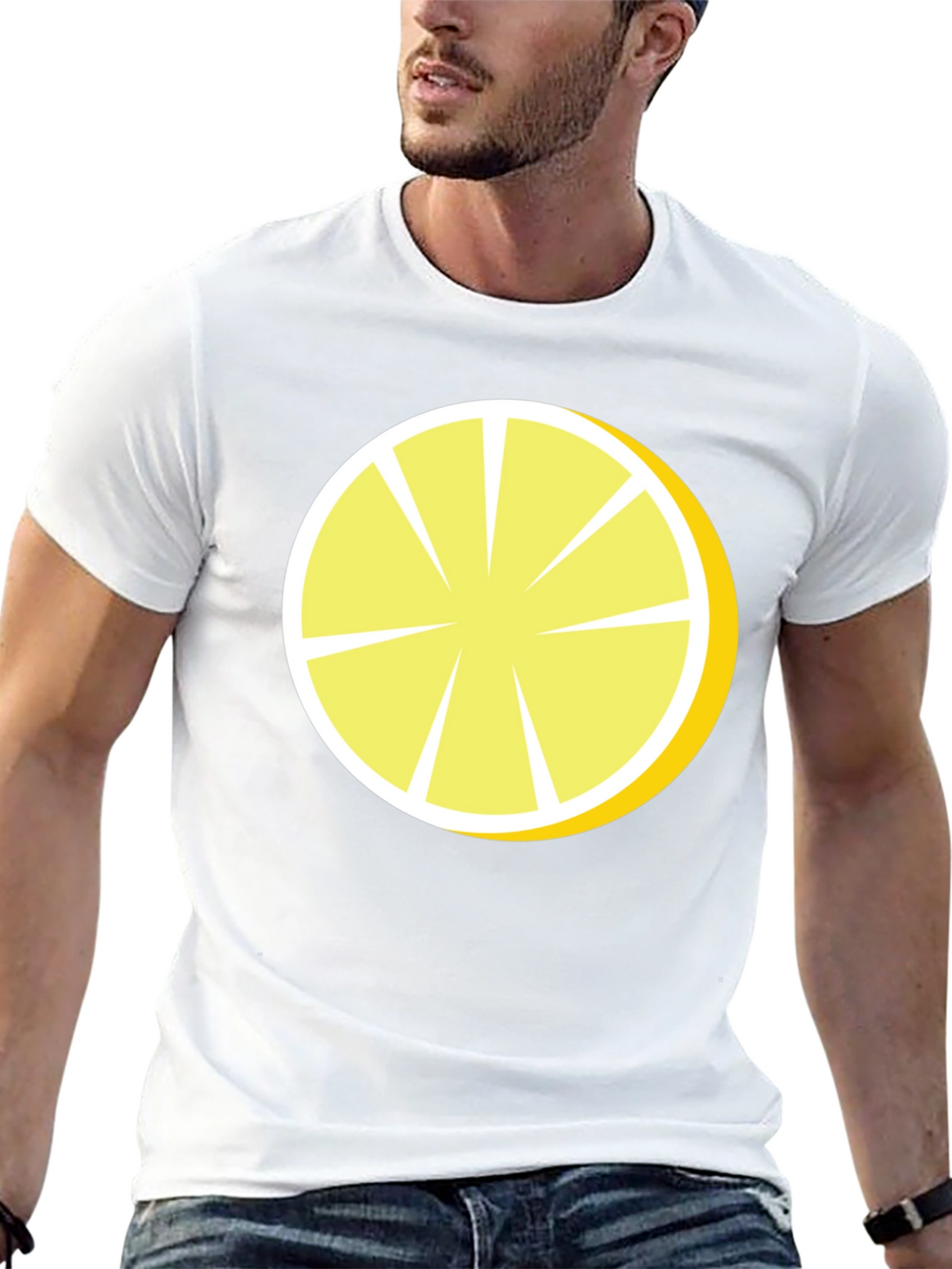 Lemon Slice Graphic Tee - Stylish Casual Wear