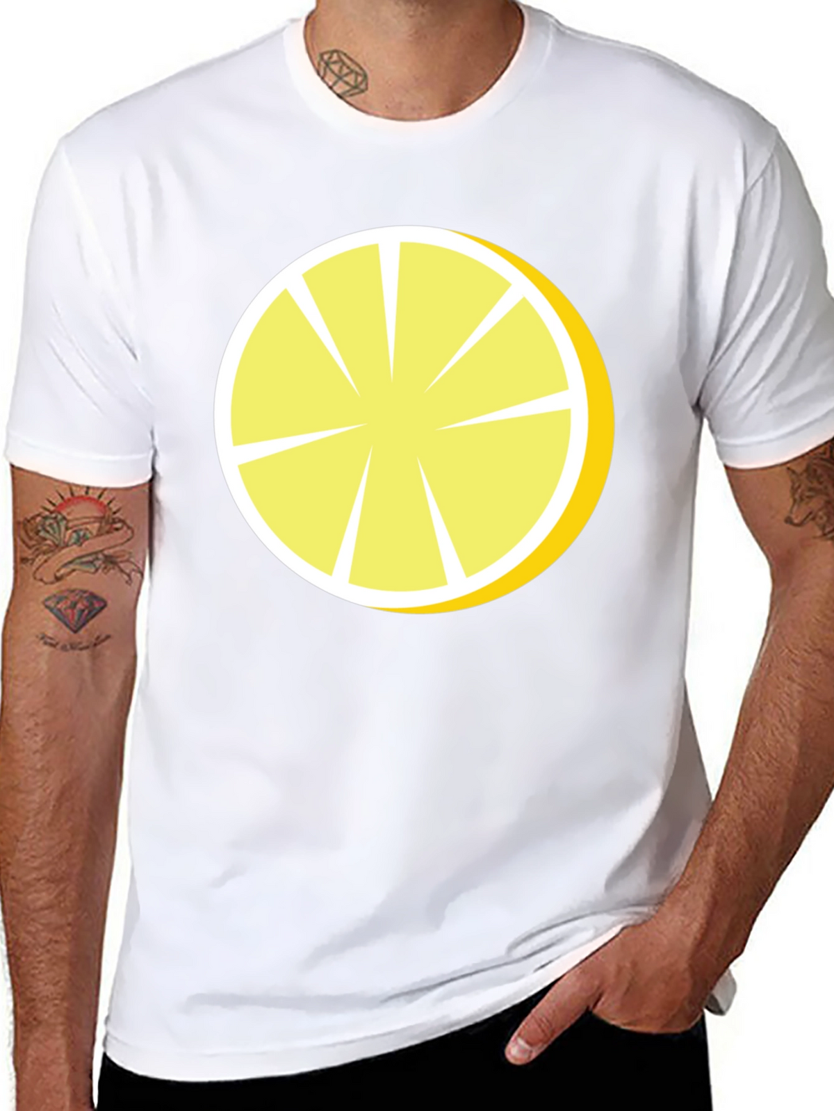 Lemon Slice Graphic Tee - Stylish Casual Wear
