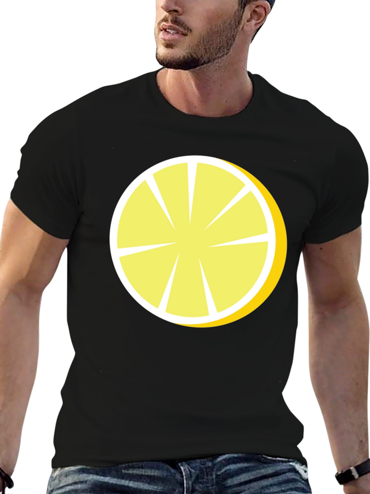 Lemon Slice Graphic Tee - Stylish Casual Wear