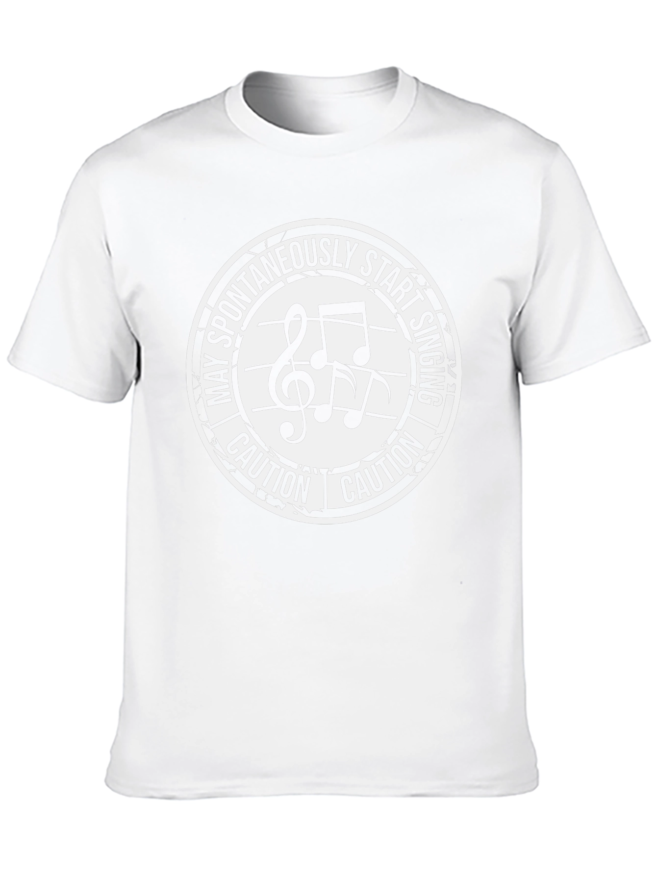 Caution May Spontaneously Start Singing T-Shirt