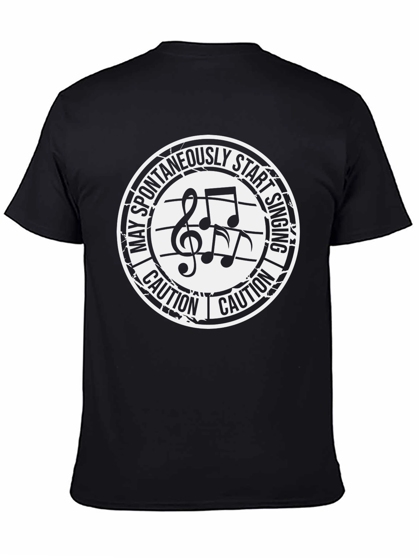 Caution May Spontaneously Start Singing T-Shirt