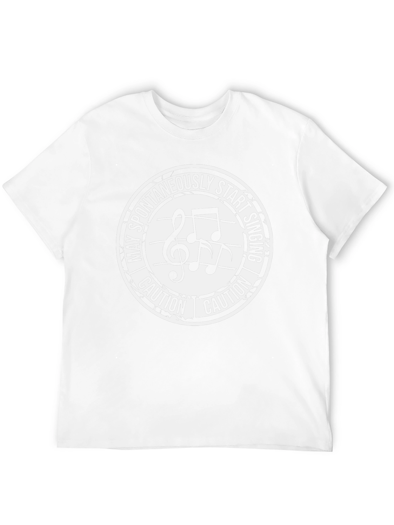 Caution May Spontaneously Start Singing T-Shirt