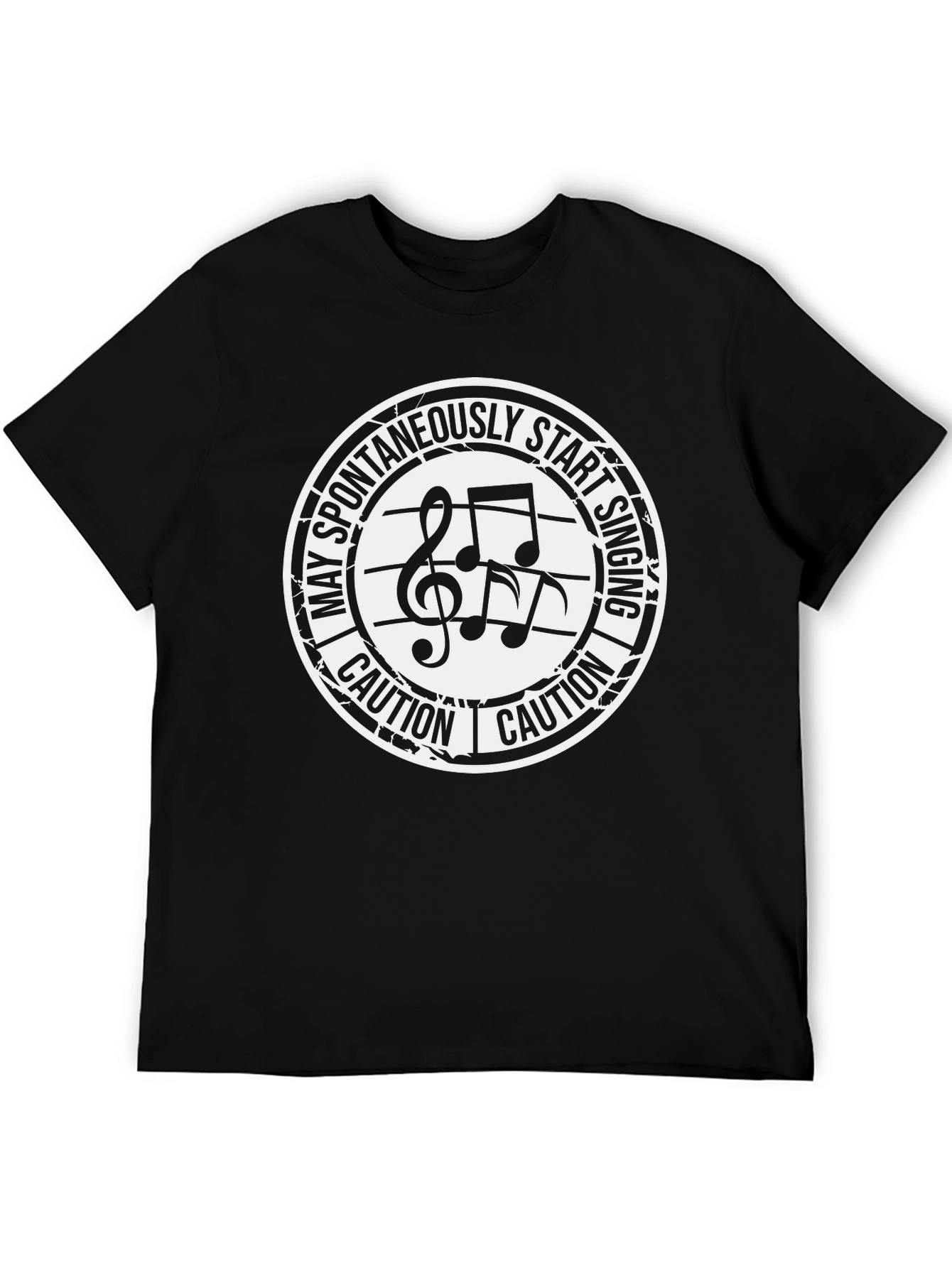 Caution May Spontaneously Start Singing T-Shirt