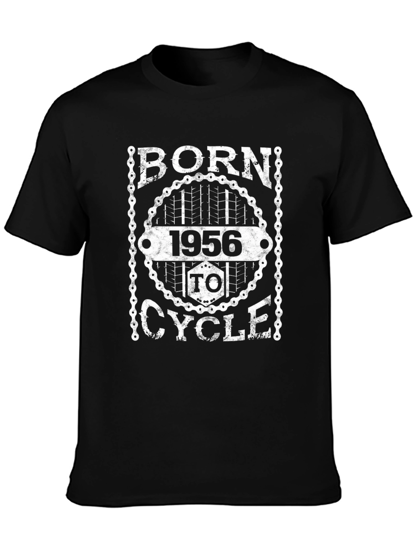 Born 1956 To Cycle T-Shirt