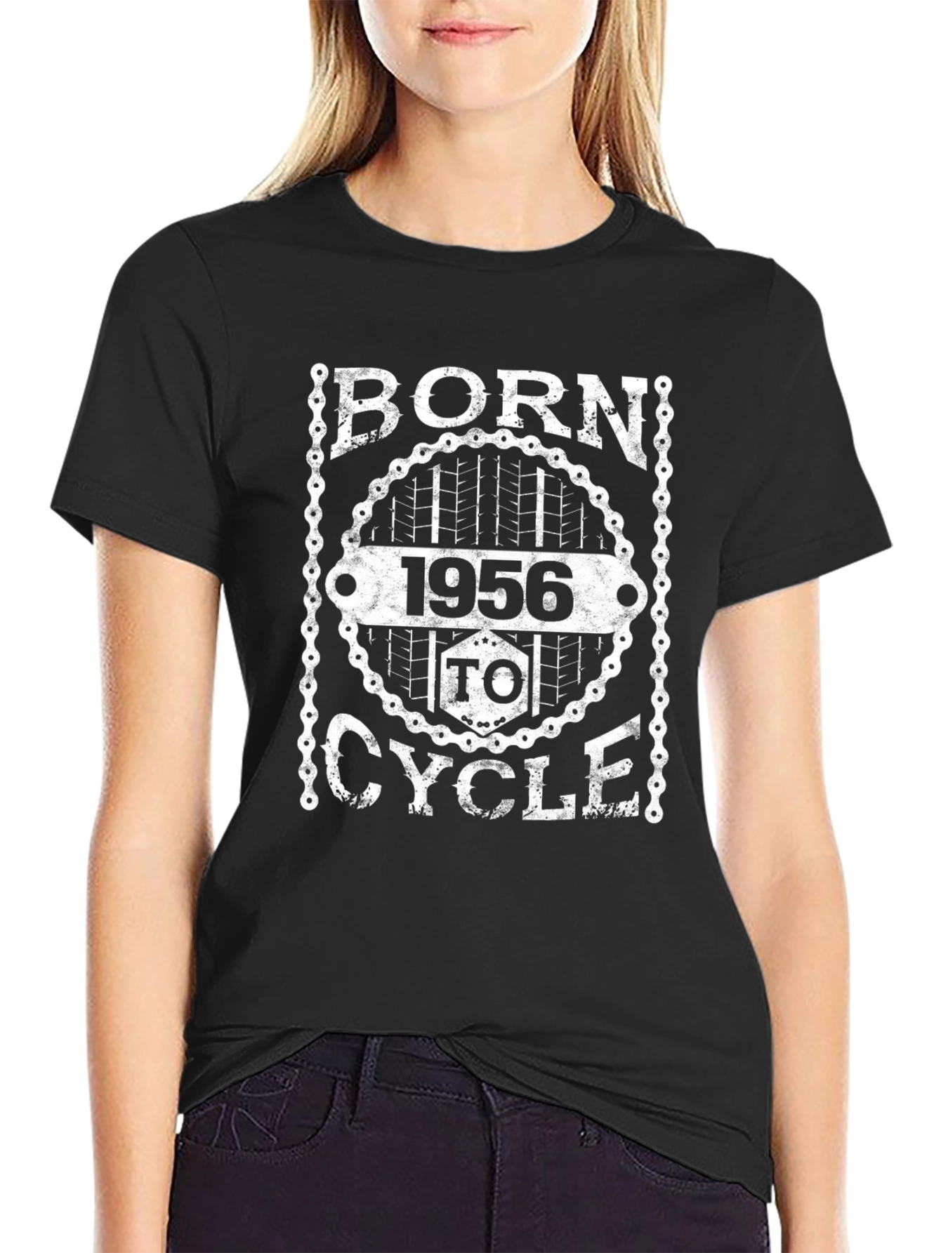 Born 1956 To Cycle T-Shirt