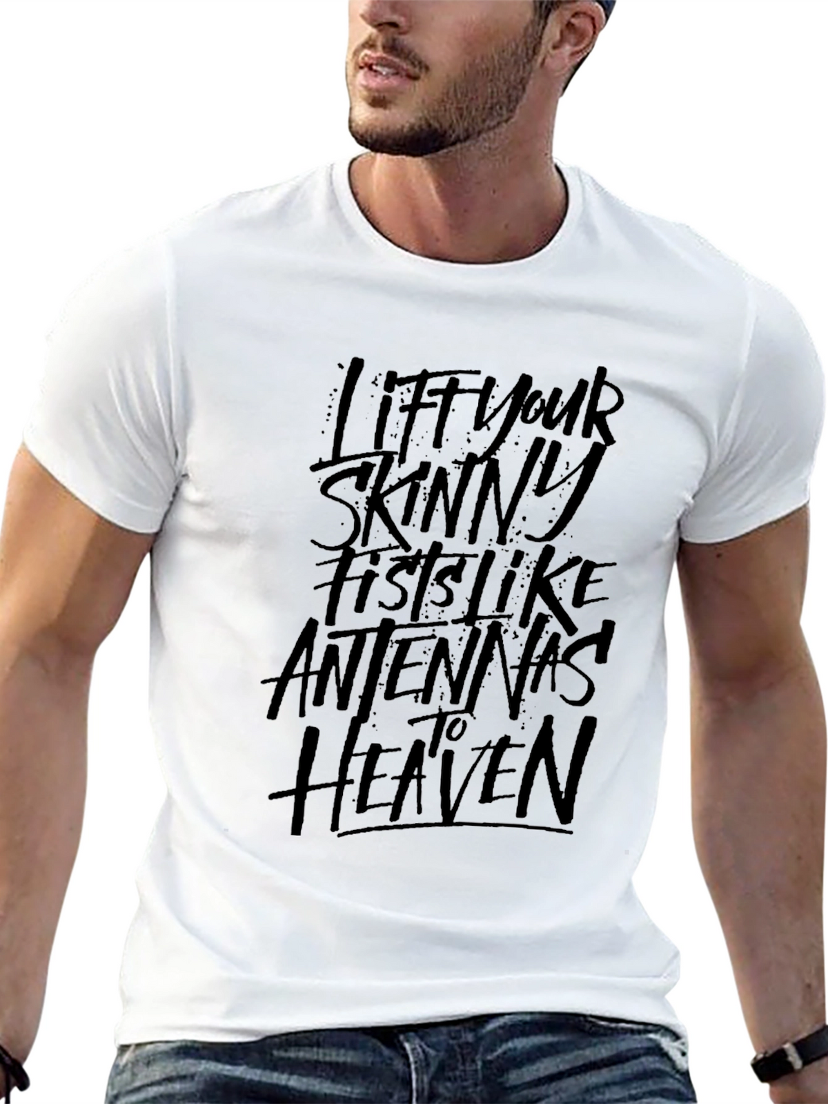 Lift Your Skinny Fists Graphic Tee