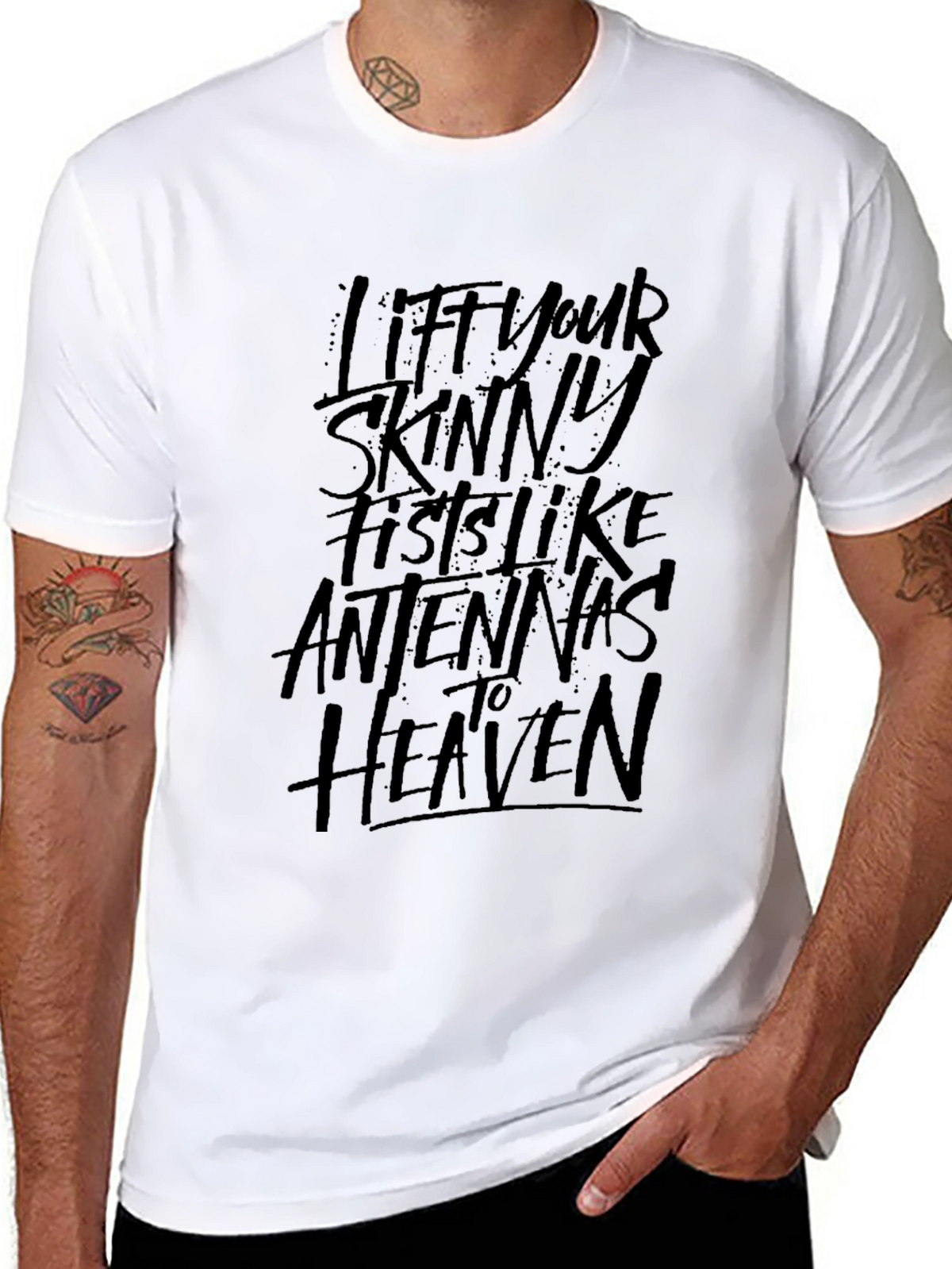 Lift Your Skinny Fists Graphic Tee