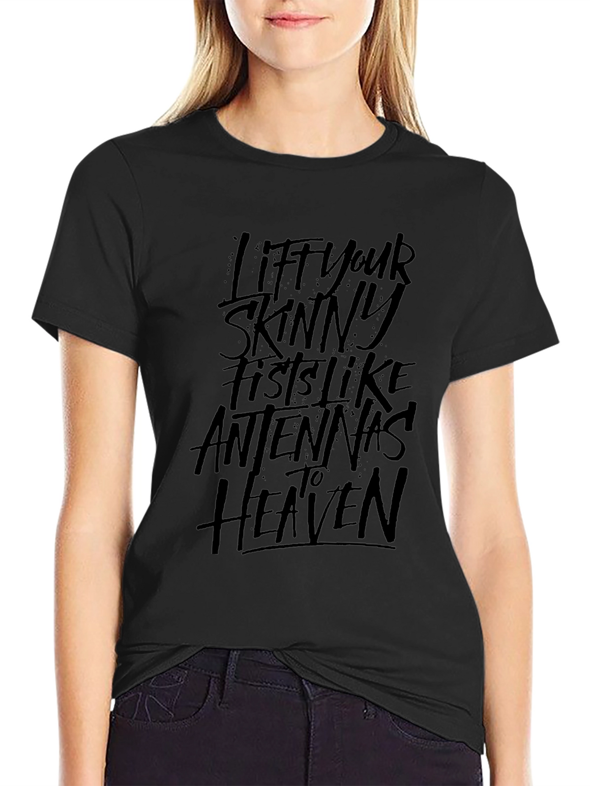 Lift Your Skinny Fists Graphic Tee