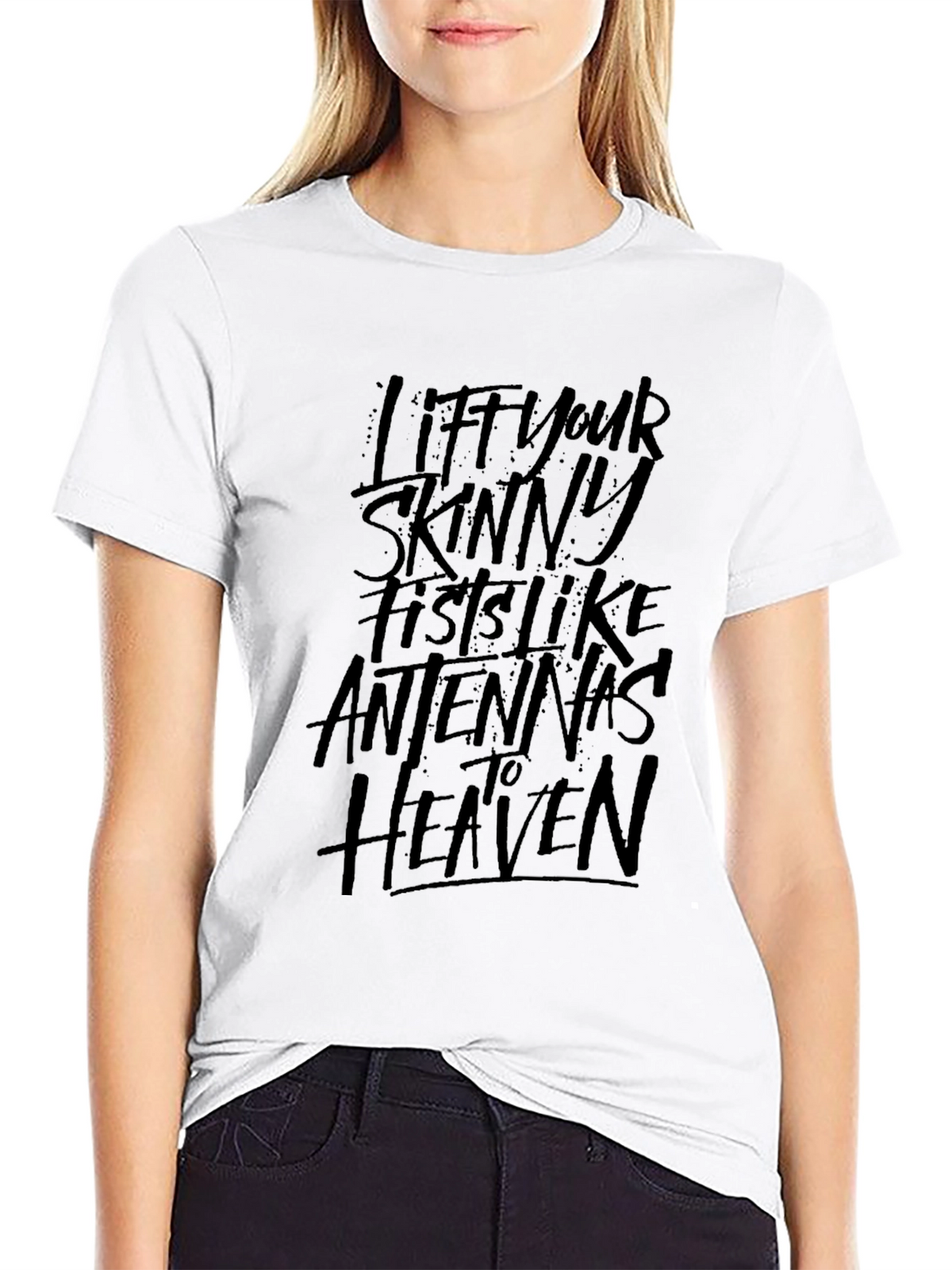 Lift Your Skinny Fists Graphic Tee
