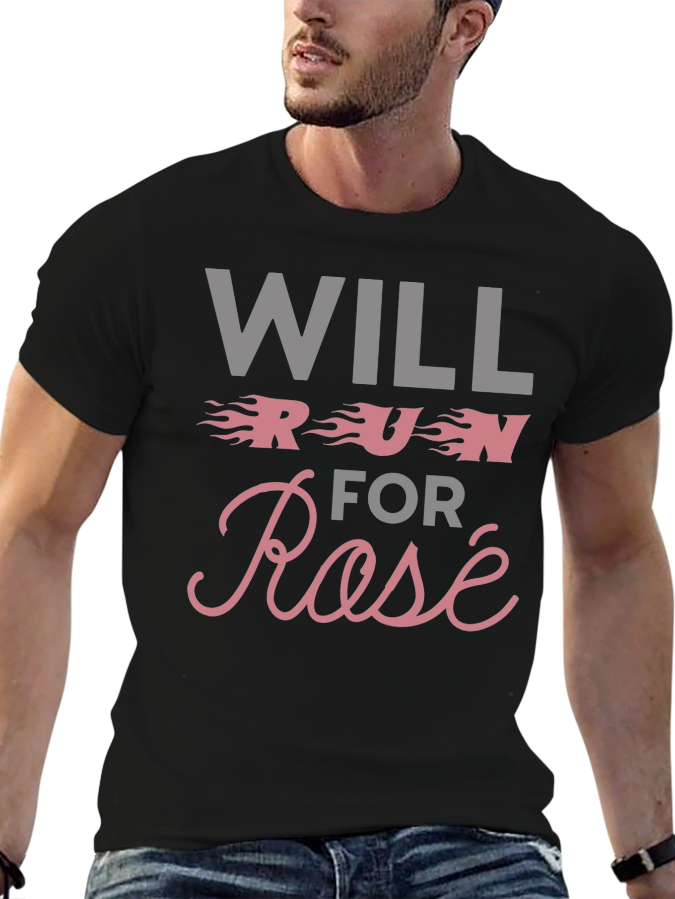 Will Run for Rosé T-Shirt