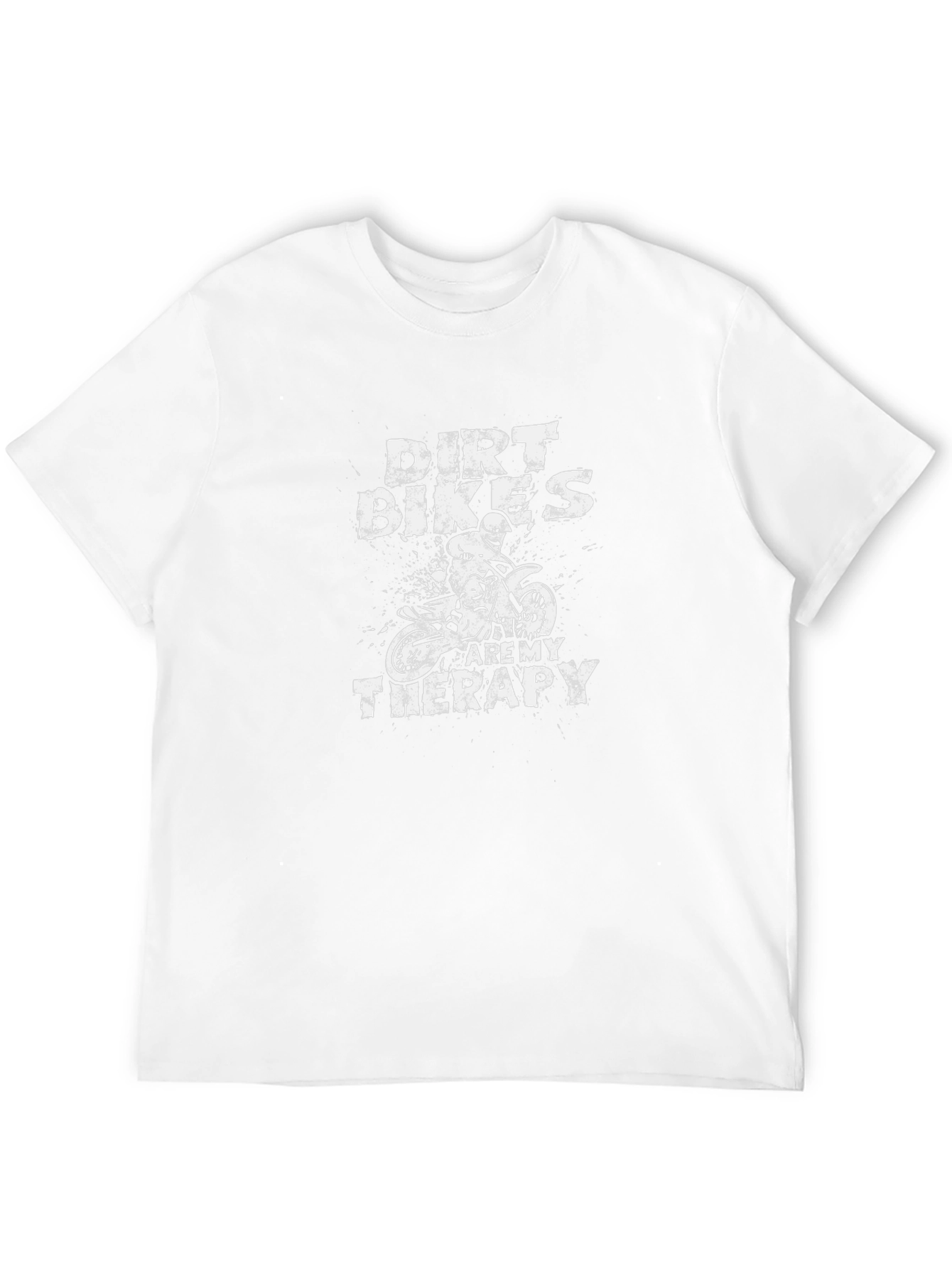 Dirt Bikes Therapy Graphic Tee