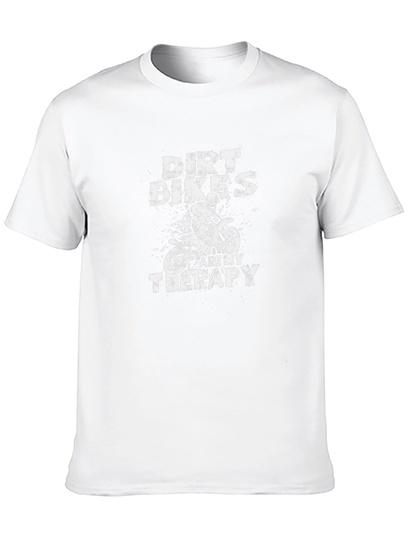 Dirt Bikes Therapy Graphic Tee